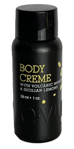 Cali Cosmetics - E. Vulcano - Body Creme - Sicilian Lemon - Travel Size 30 ml