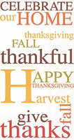 Boston International - Paper Guest Towel 16 Count - Celebrate our Home