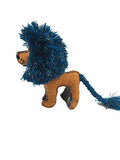 Twoolies - Stuffed Colorful Wool Animal - Glittering Lion - Large - 10" Tall