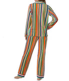 BedHead - Stretch L/S Pajama Set - Stripe - Large