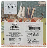 Boston International - 3-Ply 5" Cocktail Napkins - Thankful For