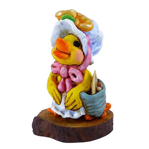 Wee Forest Folk - Miss Ducky w/ Blue Bonnet - Limited Edition