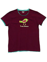 Lazy One - Women's PJ Tee - "Tweet Dreams" - Small