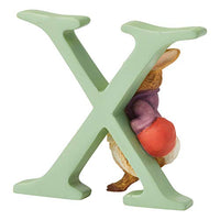 Enesco - Beatrix Potter Alphabet Letter - "X" Old Mr. Benjamin Bunny
