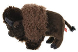 Wild Republic Bison, Cuddlekins, Stuffed Animal, 12 inches, Gift for Kids, Plush Toy, Fill is Spun Recycled Water Bottles