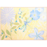 Olivia's Home - 32" x 22" Accent Rug - Dragonfly in Blue Garden