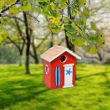 GC - Red Coastal Cabana Birdhouse