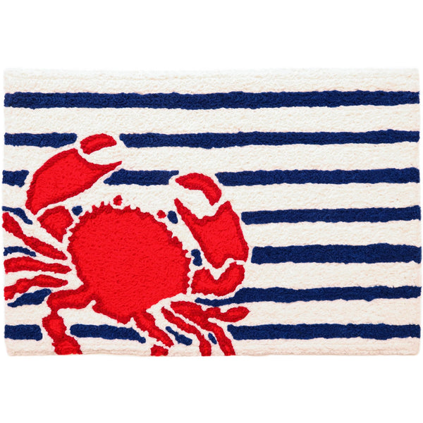 Jellybean - 30x20 Indoor/Outdoor Accent Rug - Captain's Quarters Red Crab