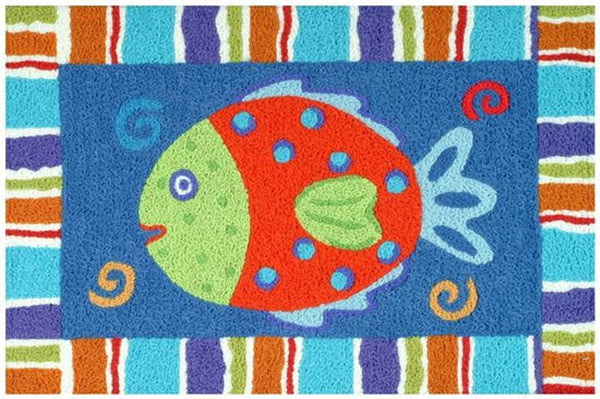 Jellybean - Indoor/Outdoor Rug - Smiling Fish