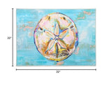 Olivia's Home - 32" x 22" Accent Rug - Painted Sand Dollar