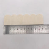 HEALERWORLD - 12Pcs Dollhouse Miniatures Unpainted Roof Tiles DIY 1:12 Scale Build Accessory