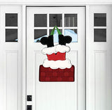 Studio M - Door Décor - Santa Down The Chimney