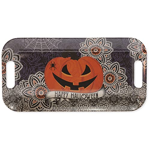 Boston International - 15" x 8" Melamine Serving Tray - Happy Halloween