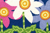 Jellybean - 30x20 Indoor/Outdoor Accent Rug - Evening Daisies