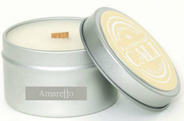 Cali Cosmetics - Scents of Sicily - Candle Travel Tin - Amaretto