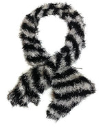Magic Scarf - Super Soft Scarf - Multi-Colored Black & White Stripe