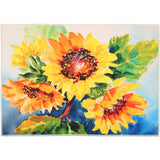 Olivia's Home - 32" x 22" Accent Rug - Just Picked Sunflowers