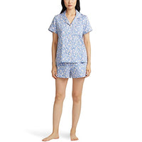 BedHead - Short Sleeve Shorty PJ Set - Flower Child - X-Small