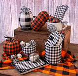 Boston International - Nesting Prep Bowls 3 Sizes - Black & White Check