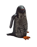 PotTerre Raku Penguin - 5" Attentive - Naked Raw Finish