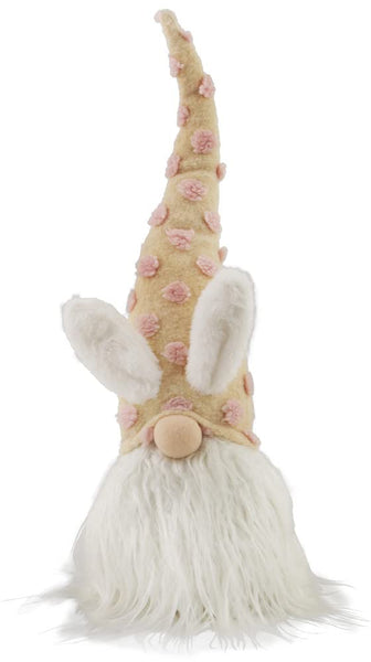 Boston International - Fabric Spring Gnome - Reagan the Bunny