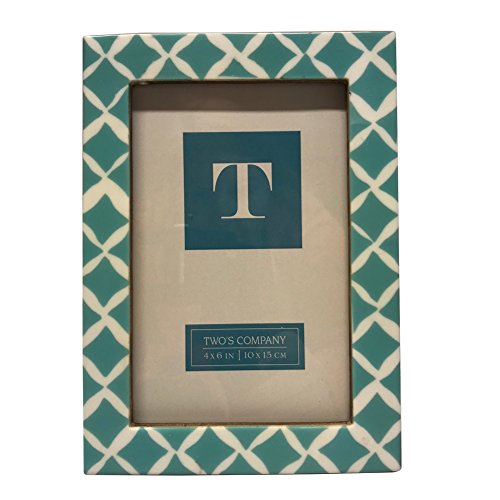 Two's Company - 4x6 Watercolors Frame - Diamonds
