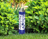Studio M - 20" Art Pole - Garden Blues