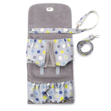 DEMDACO Lillybit Diaper Clutch, Quilted