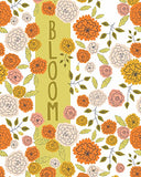 Studio M - 20" Art Pole - Sassy Flowers