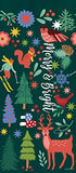 Studio M - 16" Mini Art Pole - Christmas Message - Merry & Bright