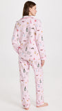 BedHead - Classic Cotton L/S Pajama Set - Let's Do Brunch - Large (US 12-14)