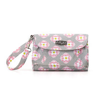 Demdaco - Lilly Bit - Clutch Diaper Bag - Floral