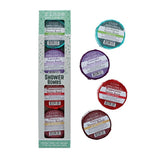 Rinse Bath & Body - Shower Bomb - Set of 4 - Variety Pack