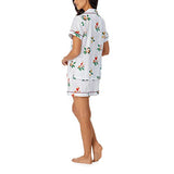 BedHead - Short Sleeve Shorty PJ Set - Nightcap - Large