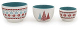 Boston International - Nesting Prep Bowls 3 Sizes - Fancy Forest