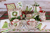 Boston International - 4.75" Bowl & Spreader - Peace Tree