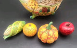 Enesco - Jim Shore Heartwood Creek - "Basket of Plenty" Cornucopia Set