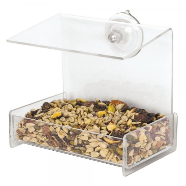 GC - Songbird Essentials - Clear View Mini Window Feeder