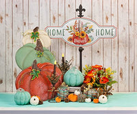 Boston International - Small Glass Pumpkin - Sunset Stripe
