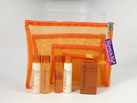 Cali Cosmetics - Tarocco - Sicilian Red Orange - Travel Bag Gift Set of 6