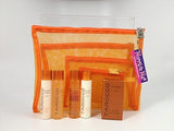 Cali Cosmetics - Tarocco - Sicilian Red Orange - Travel Bag Gift Set of 6
