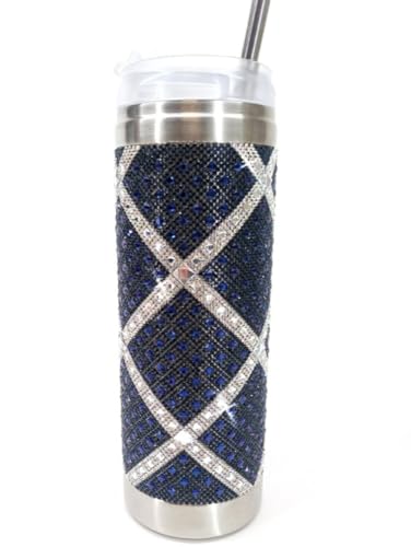 Jacqueline Kent - Mariners Cross Tumbler - Navy