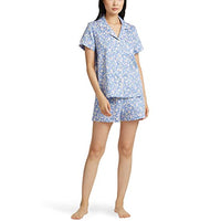 BedHead - Short Sleeve Shorty PJ Set - Flower Child - X-Small