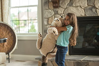 Wild Republic Jumbo Wolf Plush, Giant Stuffed Animal, Plush Toy, Gifts for Kids, 30 Inches