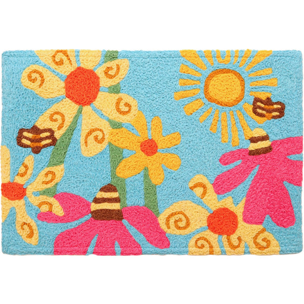 Jellybean - 20x30 Indoor/Outdoor Accent Rug - Count Your Blossoms