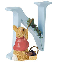 Enesco - Beatrix Potter Alphabet Letter - "N" Cotton-tail
