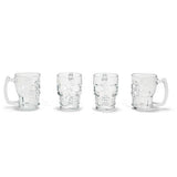 Two's Company - Skull Beer Steins - Set of 4