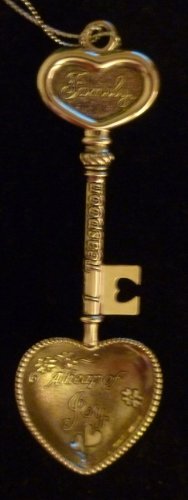 Keys to Love And Friendship Ornament - Family - A Heap of Joy
