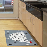 Jellybean - 30x20 Indoor/Outdoor Accent Rug - Cool Grey Chick