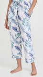 Bedhead Womens Breezy Palm Cropped Knit Pajama Set Style-BH2723796